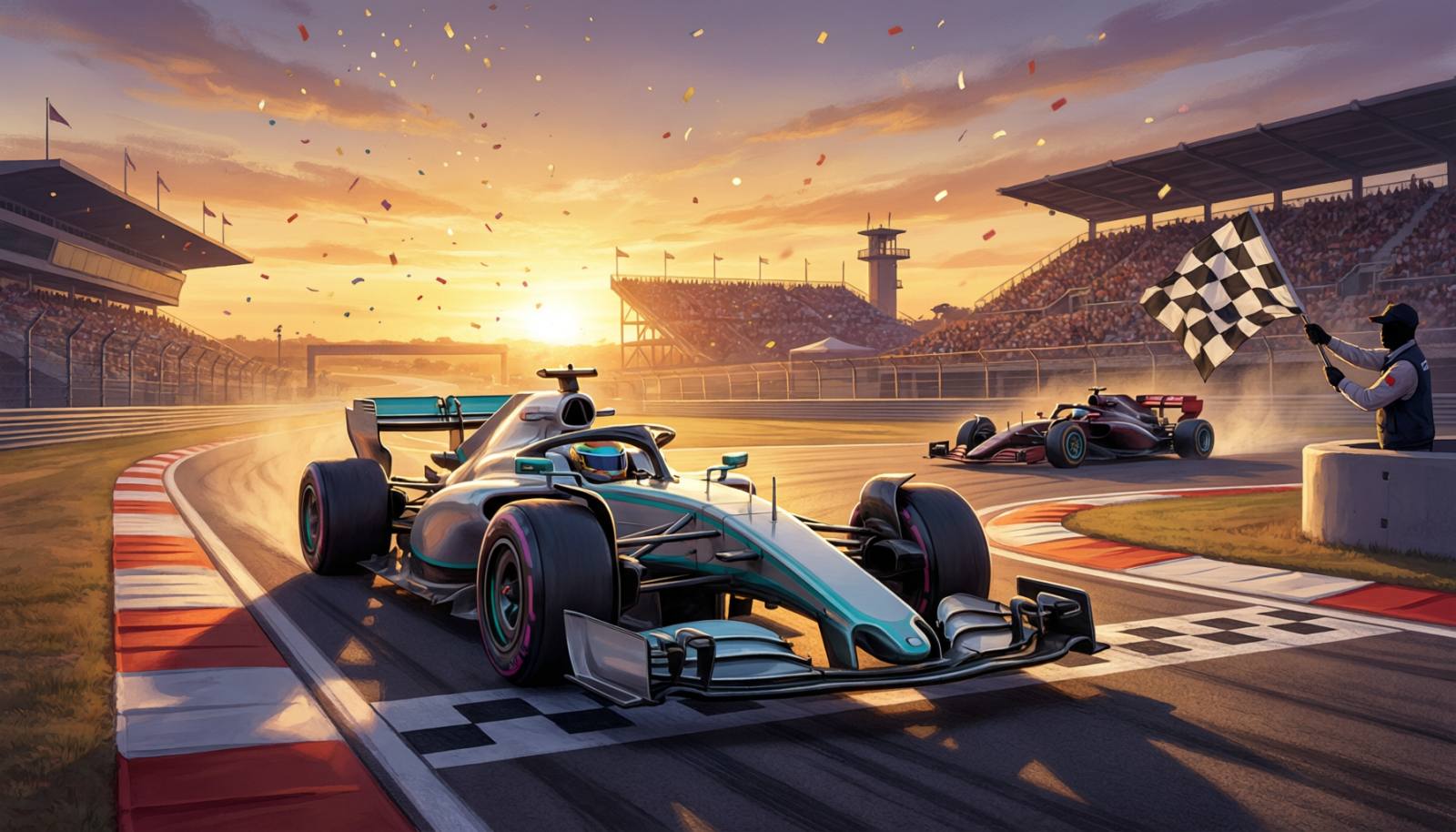 F1美国大奖赛正赛示意图